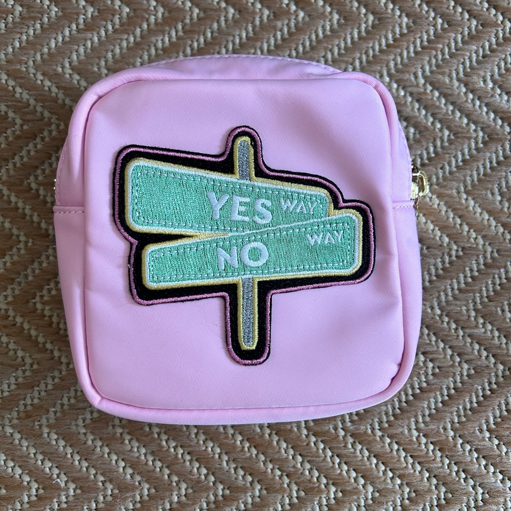 Pink Stoney Clover Lane Small Pouch